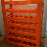 Range vintage orange bottles from the 70s