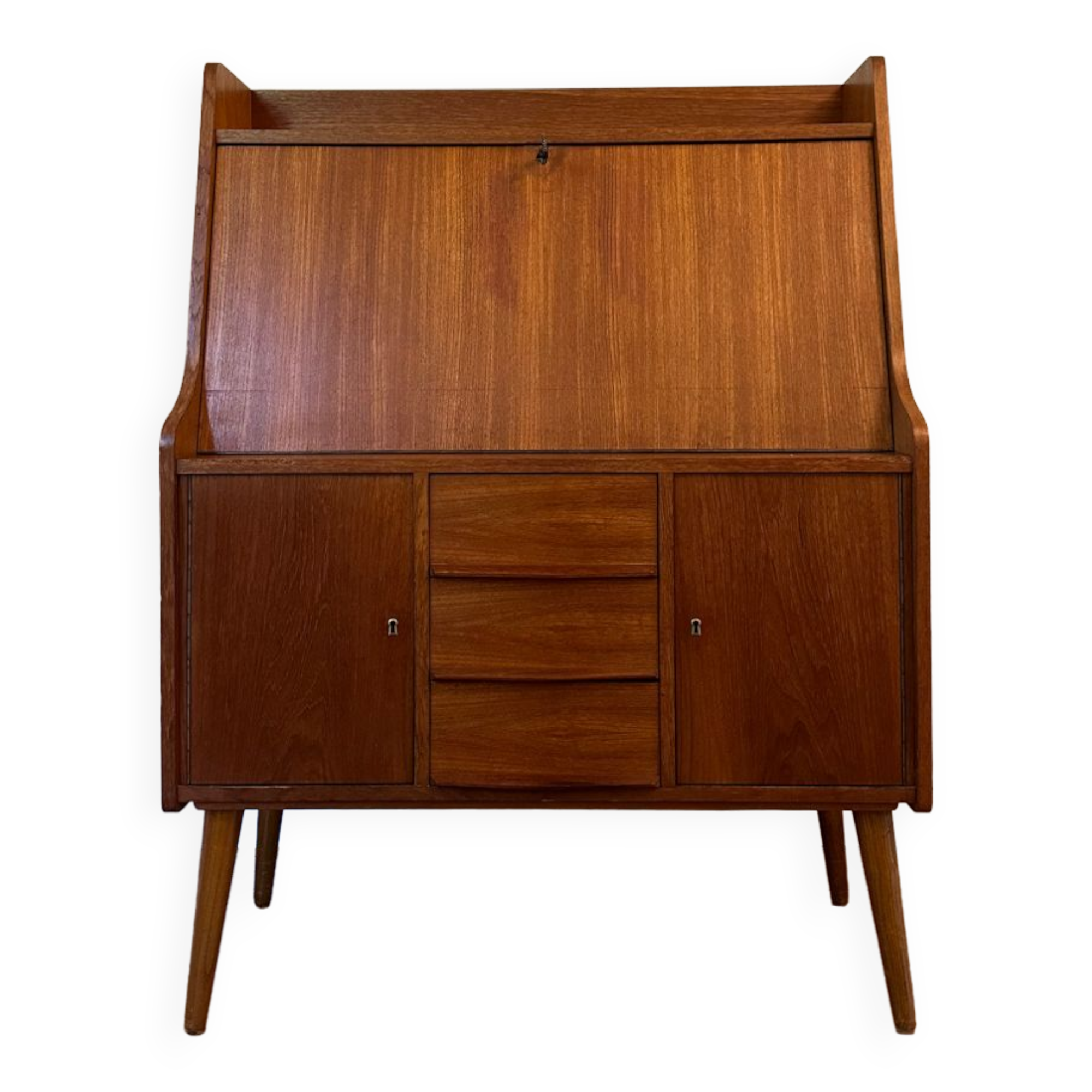 Secretary Vintage English teak 60s