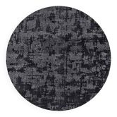 Istos dark gray round rug best price