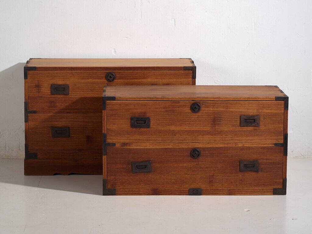 Old Japanese Tansu merchant chest – Taishō / Shōwa period (c. 1912-1945) #36