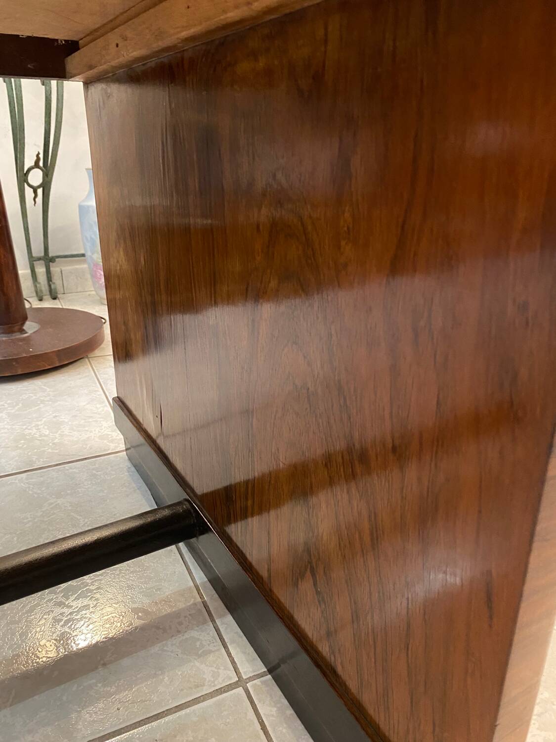 Art Deco mahogany desk