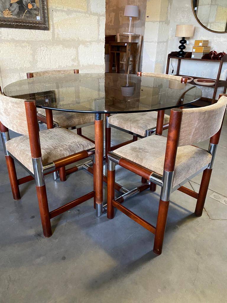 Roche Bobois table and chairs