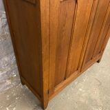 Parisian cabinet vintage solid oak