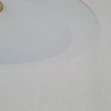 Enamelled sheet metal pendant light