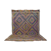 Tapis Kilim vintage Oushak sku1885