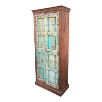 Old wooden wardrobe