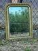 Louis-Philippe mirror with gold leaf, mercury glass 65x51cm