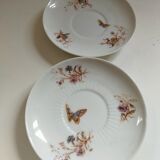 2 porcelain cups from Vierzon A. Hache