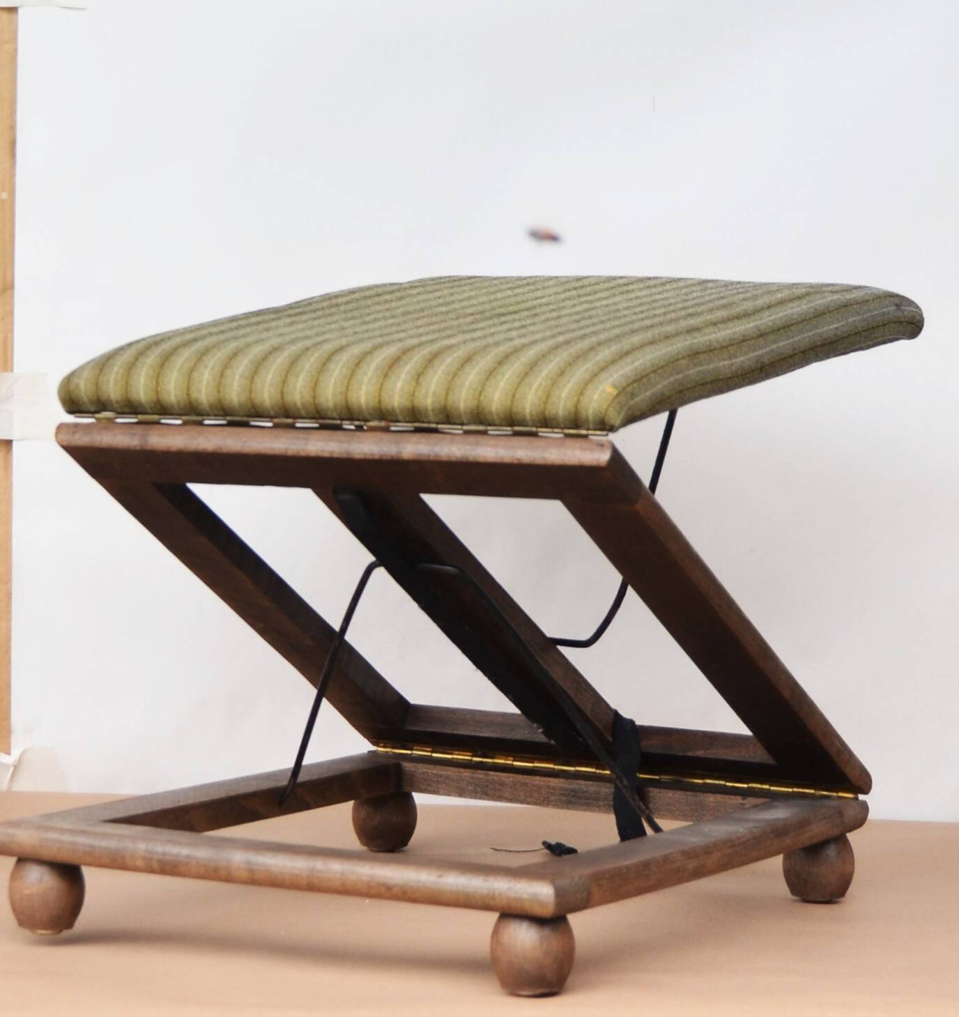 Repose-pieds réglable, pliable et extensible, style vintage français