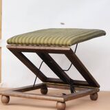 Repose-pieds réglable, pliable et extensible, style vintage français