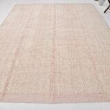 9x11 Pink & Beige Soft Wool Vintage Rug, 263x330Cm SK 33962