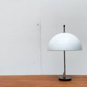 Mid-century minimalist dome table lamp