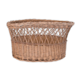 Panier en osier vintage