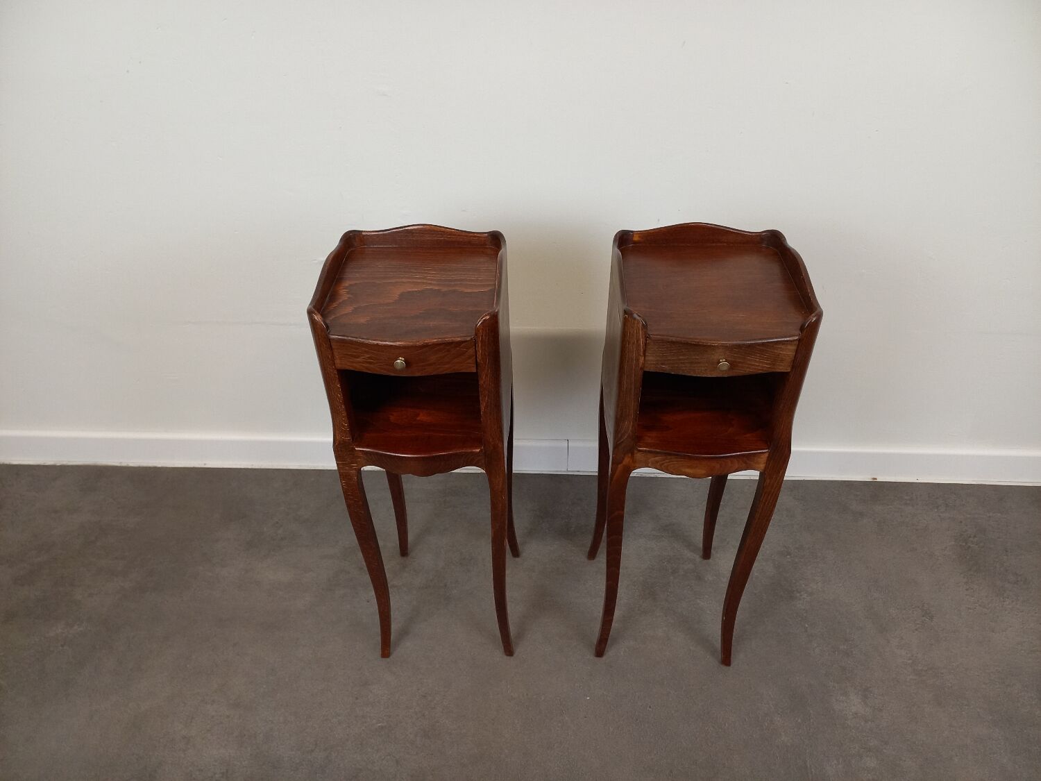 Pair of Louis XV style bedside tables