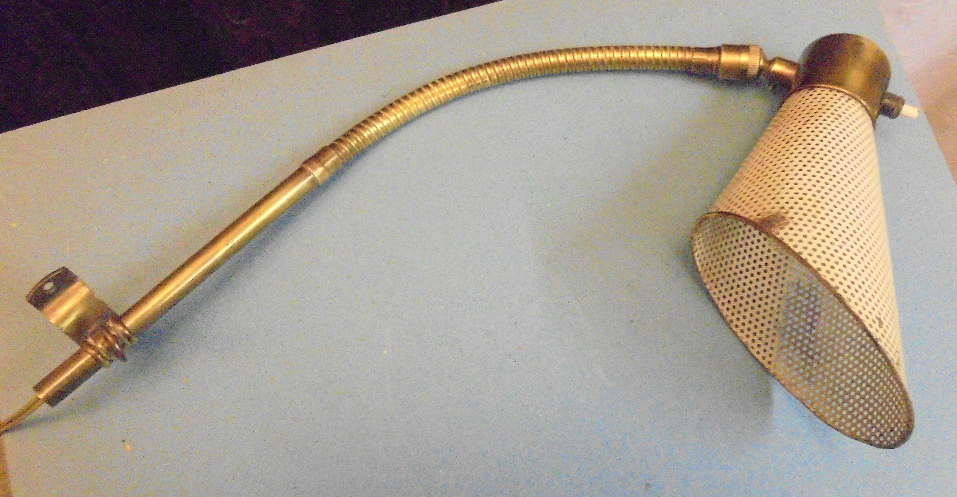 Flexible wall light  from the 1950s