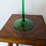 Ancien bougeoir en verre italien