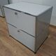 USM Haller furniture – Storage unit 2 modules Pearl Grey – Very good condition