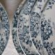 6 flat plates St Amand model Marie-Louise