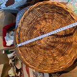 Baker's wicker basket