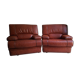 Buffalo leather armchairs