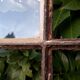 Industrial arched metal window L128xH114 19th century glass roof 2 leaves