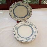 6 plates flat Manon / St Amand Hamage