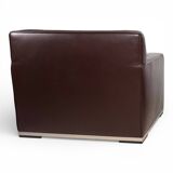 B&B Italia Maxalto Apta Imprimatur leather armchair by Antonio Citterio