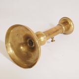 Pair of brass candlesticks