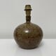 Lampe en gres pyrite Guy Baudat style La Borne Julia