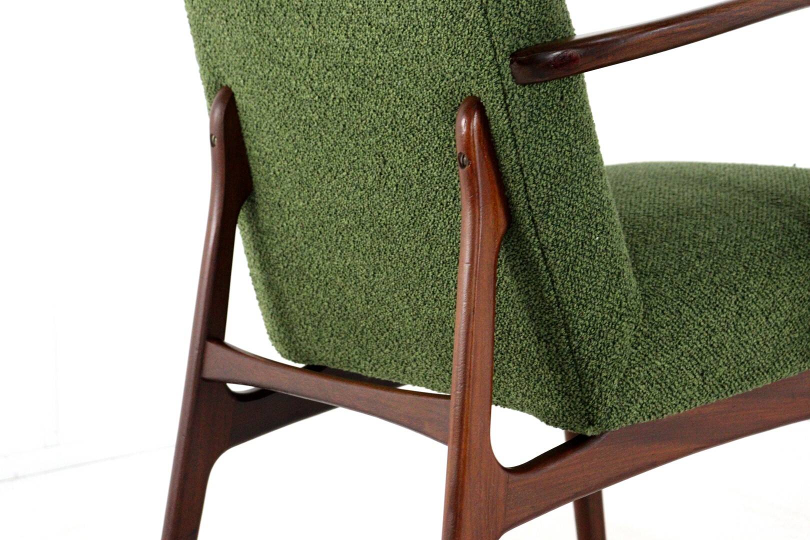 Fauteuil en teck du milieu du siècle 'Oosterhout'
