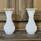 Pair of opaline vases early 20th century