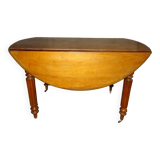 Round table with flaps