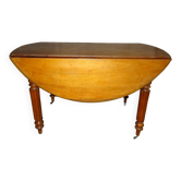 Round table with drop leaves