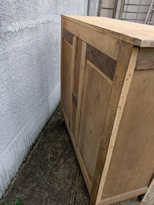 Buffet parisien en bois naturel