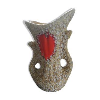 Vase amphore Vallauris coquillage