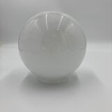 Globe 20cm en verre blanc