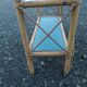 Vintage rattan shelf