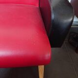 Set of an armchair and a sofa from the 50s