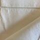 Drap en toile de lin 1960 linge de réserve 1 pers