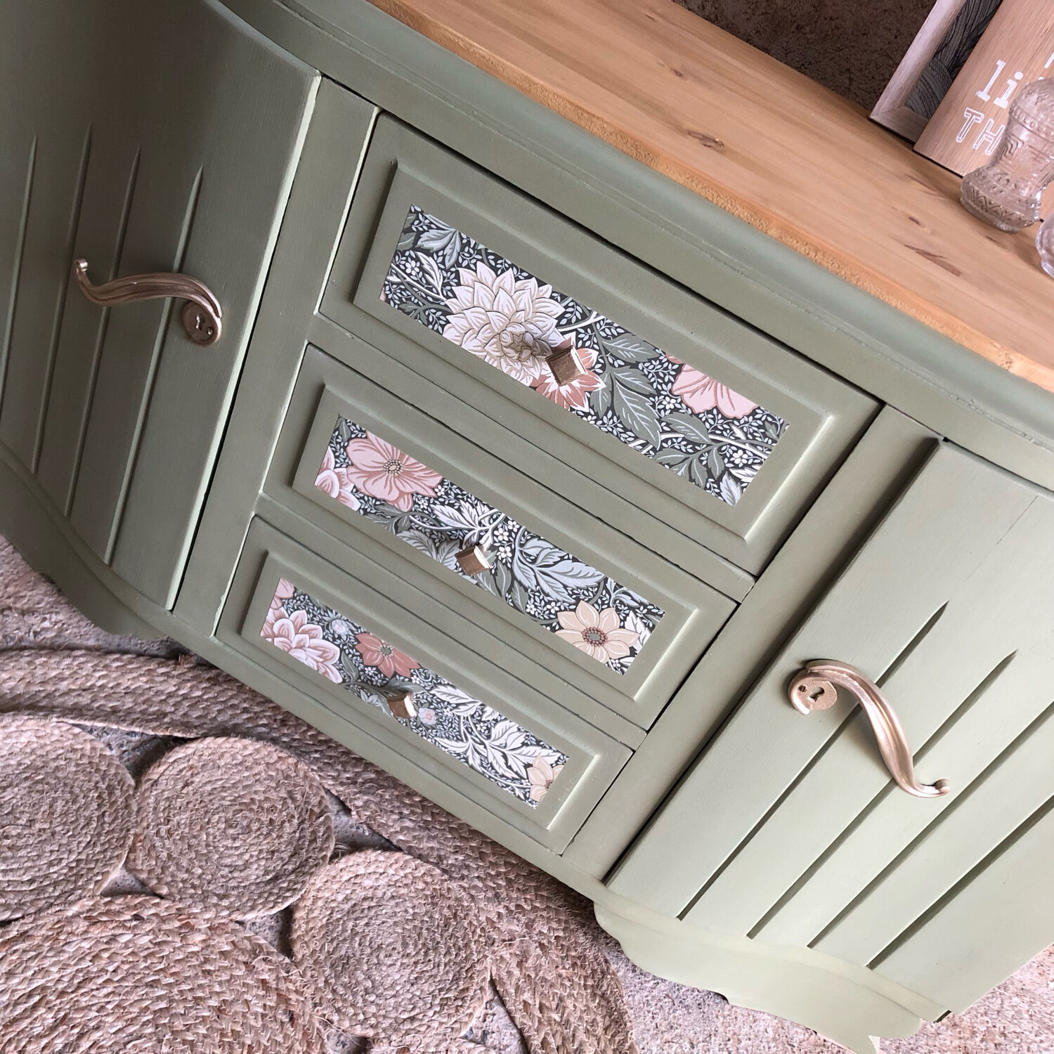 Art deco sideboard chest of drawers