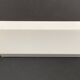 Vintage white massive belgium wall lamp / bed lamp / wall sconce