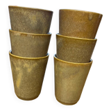 6 Digoin cups