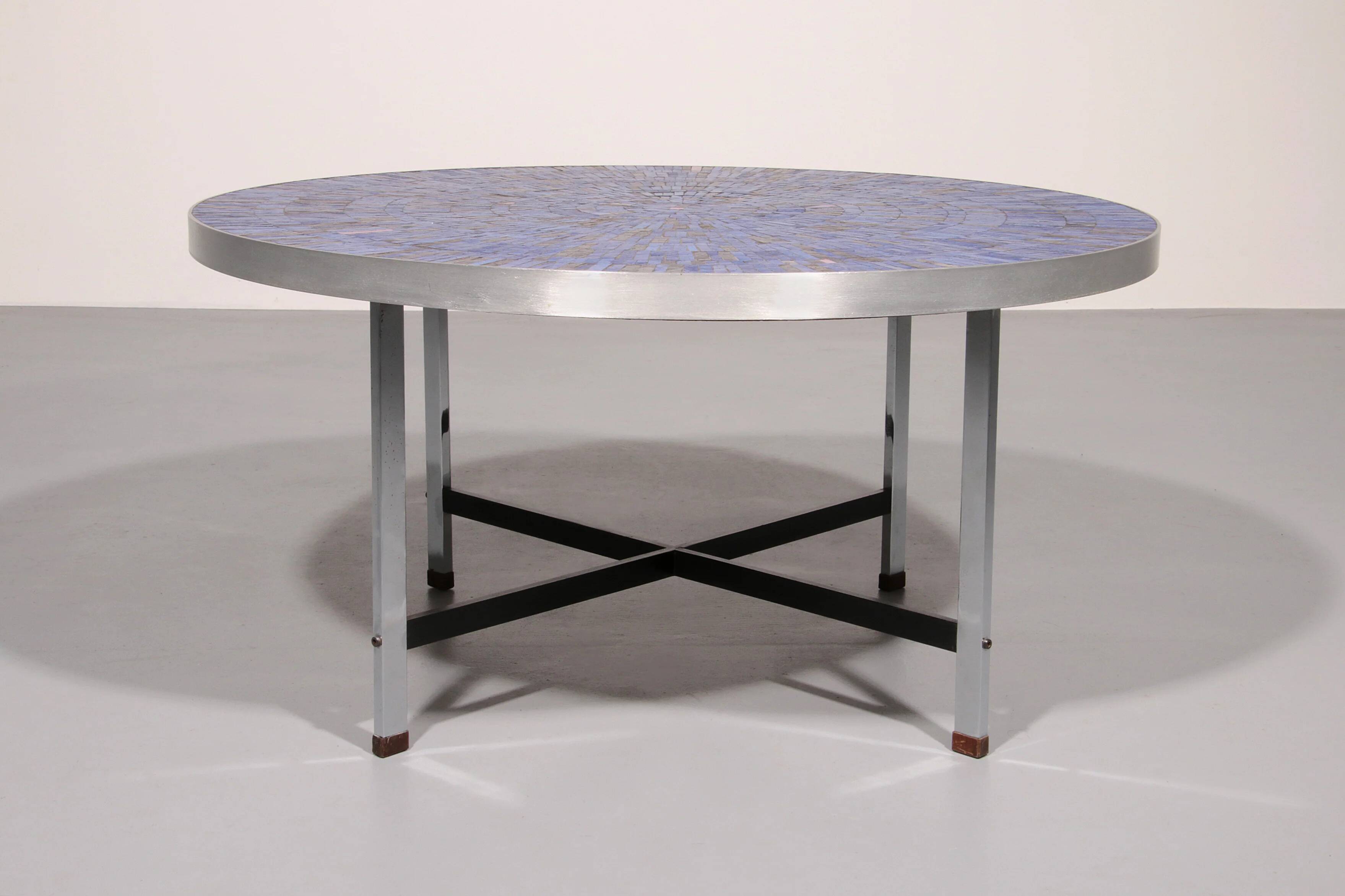 Coffee table by Berthold Müller Oerlinghausen for Berthold Müller Mosaikwerkstätten, 1960s