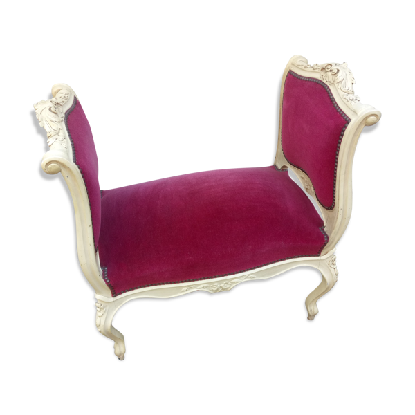 Banquette style Louis XV modèle rocaille 19ème — Beyit