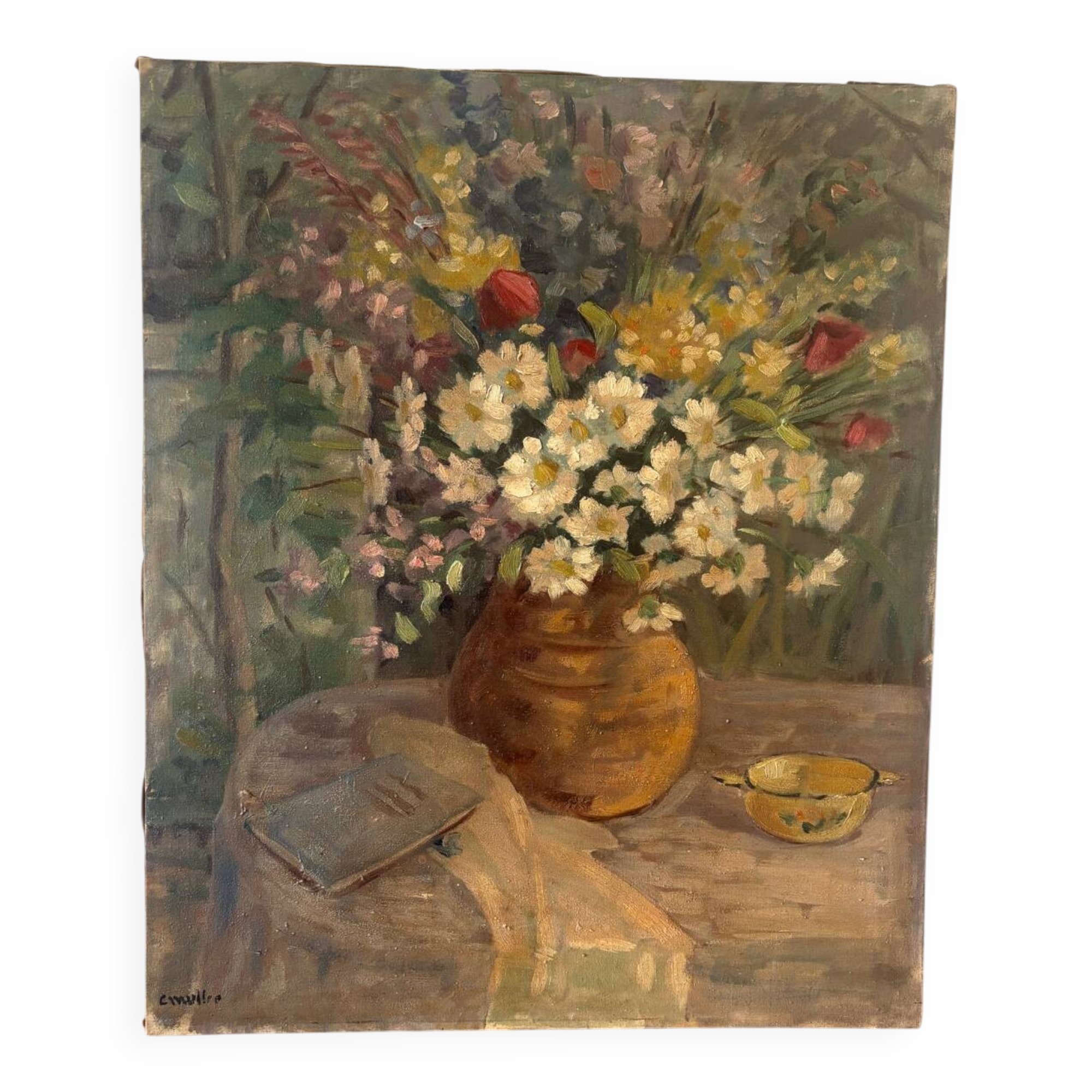 Bouquet of signed flowers