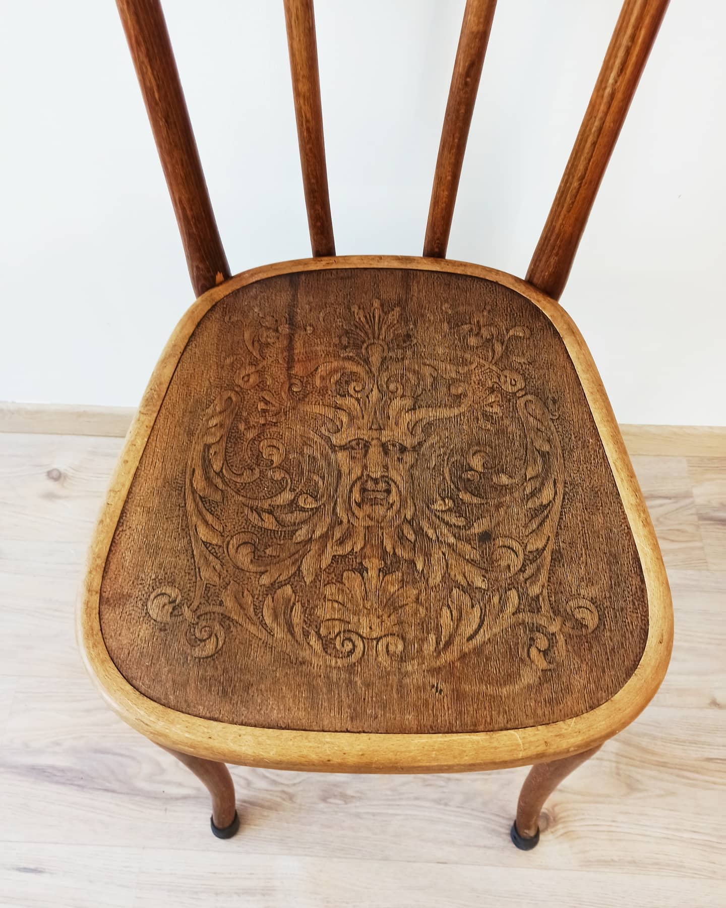 JJ Khon stamped chair