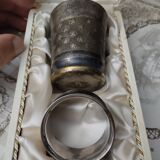 Timpani and old napkin ring in original ca boit - Daniel Cregut