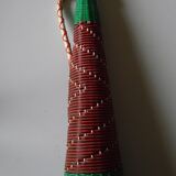 Bouteille scoubidou années 60'