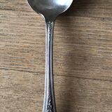 Silver metal service 1950s