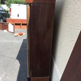 Mahogany Empire bookcase